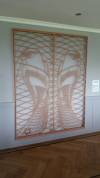 Stalen wanddecoratie